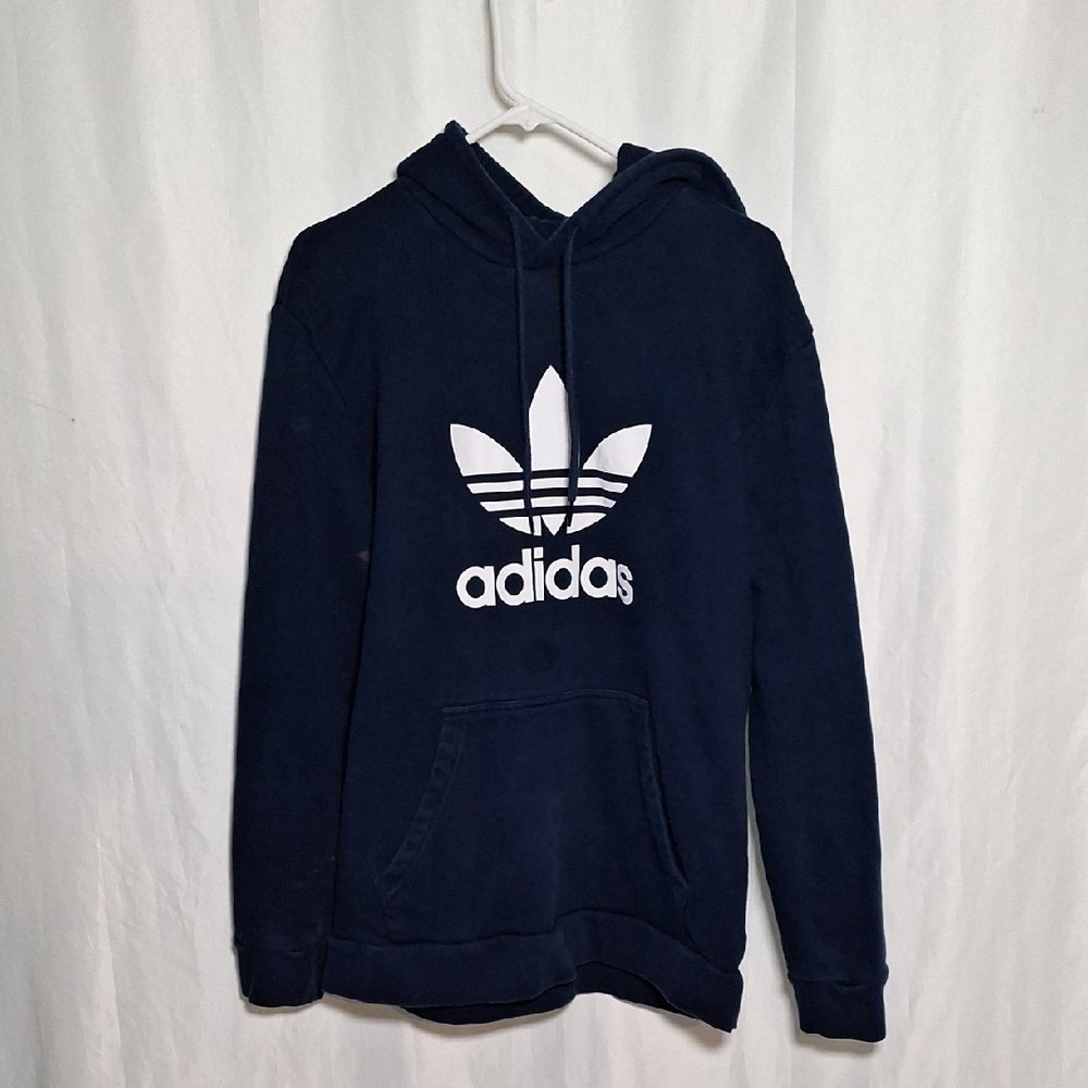 Adidas Navy Blue Hoodie Sweater
